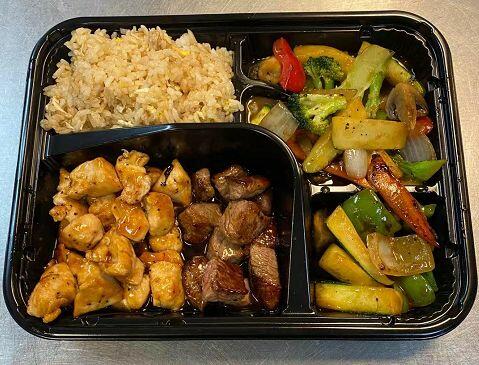Chicken& Ny Steakhibachi