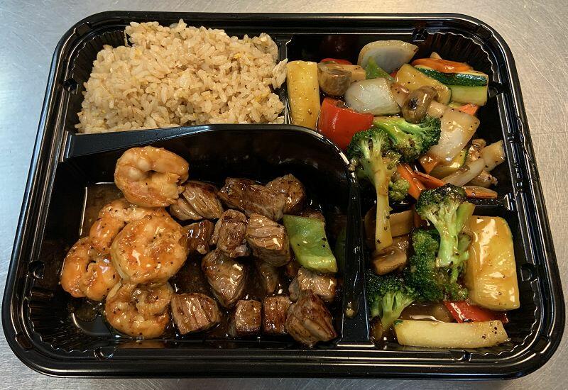 Steak& Shrimphibachi