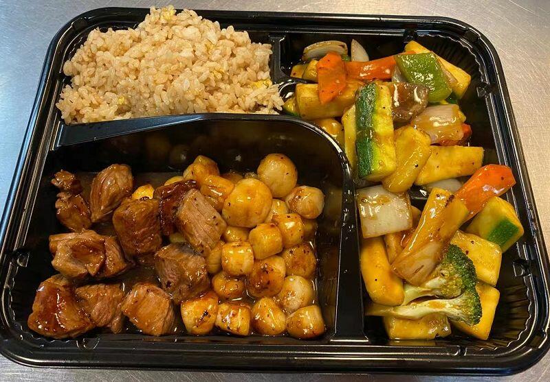 Steak& Scallophibachi