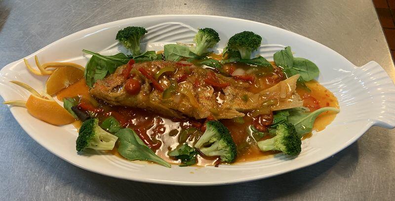 Crispy Red Snapper