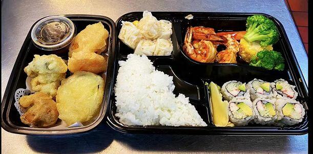Shrimp Teriyaki Bento Box