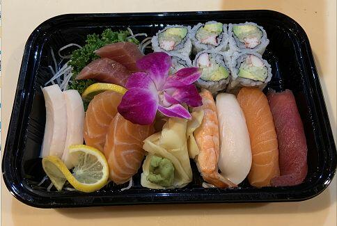 Sushi Sashimi Lunch Combo