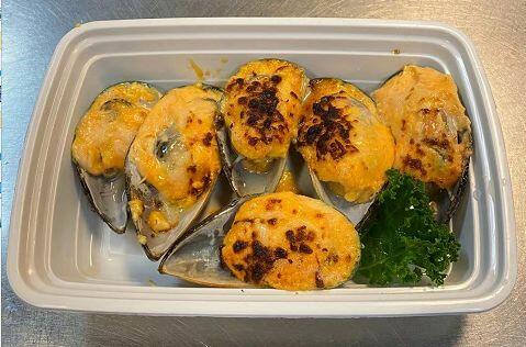 Baked Mussels